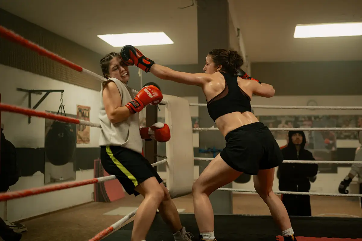 "Boxschwester Tod", IAF Abschlussfilm 2025, Showreel, Standbild