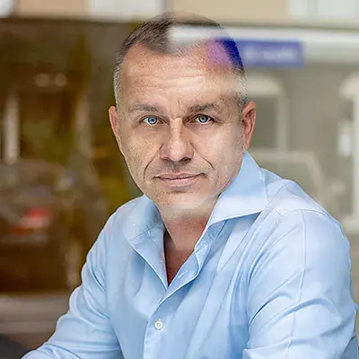 Portrait von Sven Thiemann, Schulleitung der iaf - Internationale Akademie für Filmschauspiel