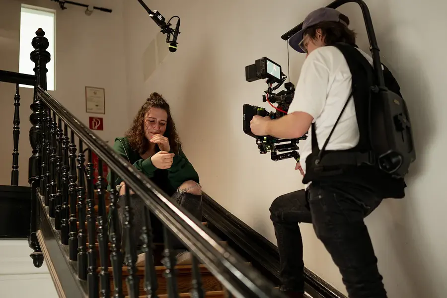 "Stalking Again", IAF Abschlussfilm 2025, Showreel, Standbild