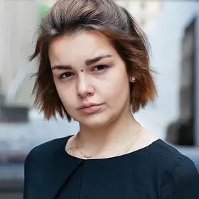Portrait von Hanna Francesca Engels, Absolventin der IAF Schauspielschule, 2018