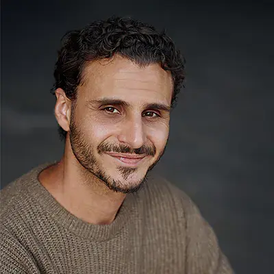 Portrait von Charif Ounis, Dozent an der iaf - Internationale Akademie für Filmschauspiel